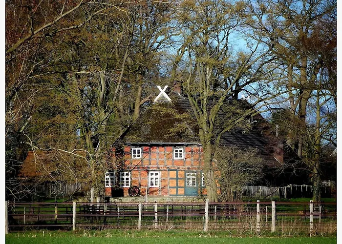 Vakantiehuis Auszeit Vom Alltag In Urigem In Idyllischer Im Duemmer-weserland, Sauna & Kraniche *